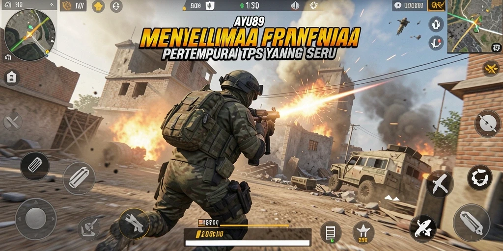 Gameplay seru AYU89 dengan aksi tembak-menembak yang menegangkan.