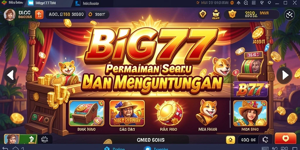 Screenshot gameplay BIG77 yang menarik dan penuh aksi.