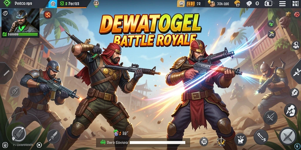 Tampilan gameplay seru dan menegangkan di DEWATOGEL.