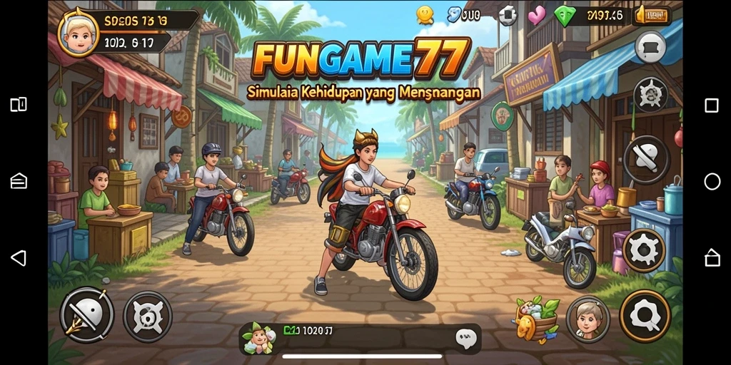 Tampilan gameplay menarik dari FUNGAME777 yang penuh aksi dan interaksi.