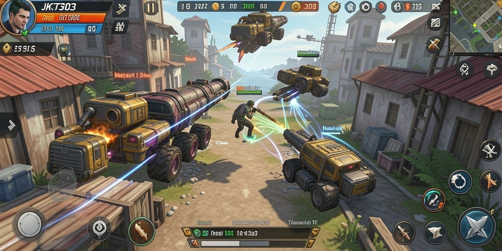 Tampilan menarik dari gameplay JKT303 yang menantang.