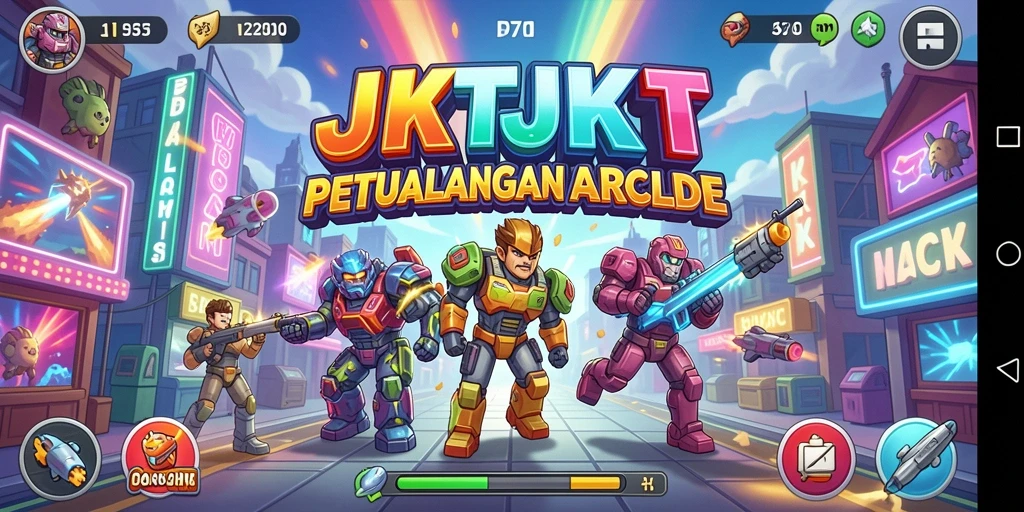 Tampilan seru dari gameplay <strong>JKTJKT</strong> yang penuh aksi.