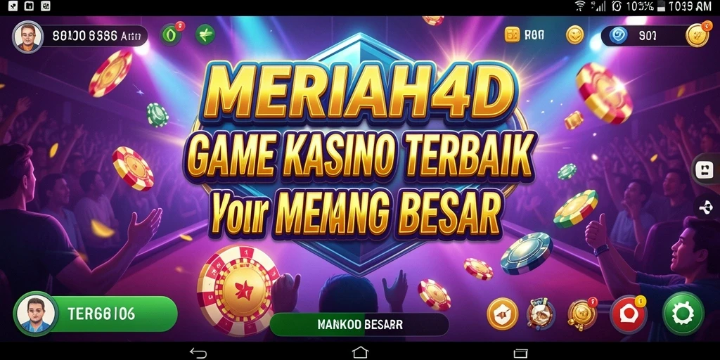 Tampilan menarik gameplay Kasino di MERIAH4D.