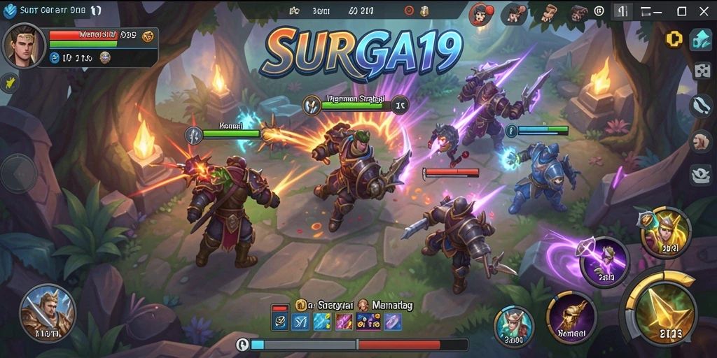 Tampilan gameplay SLG yang mendebarkan dan penuh strategi.